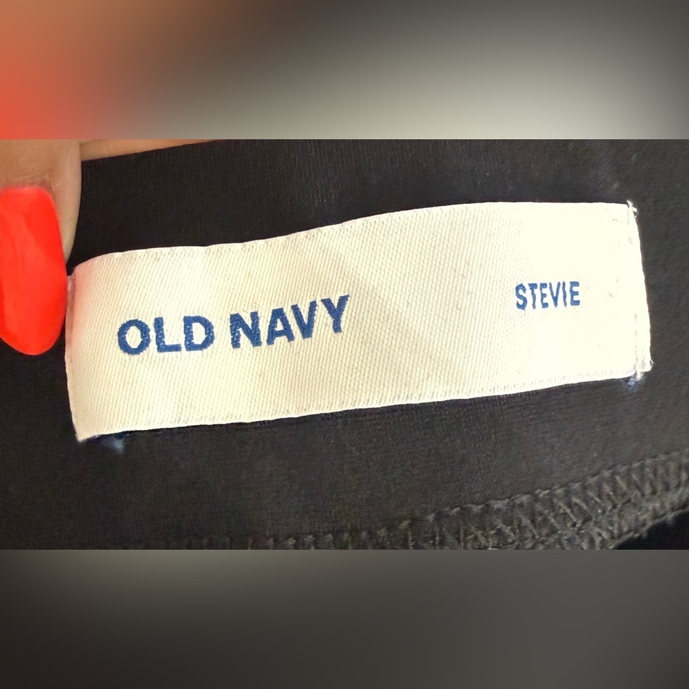 Old Navy Black Stevie Pants - Picture 2 of 6